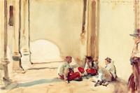 Sargent, John Singer - A Spanish Barracks